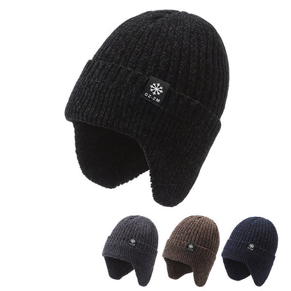 Fashion Men's Winter Fleece-lined Wool Hat