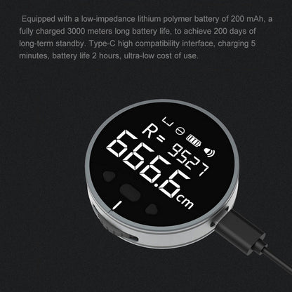 Digital LCD Electronic Measuring Ruler