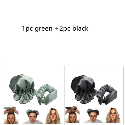 Heatless Cloth-Covered Curling Rod