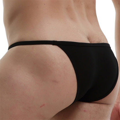 Sexy Men's Hip-exposed Low Waist Panties U Convex