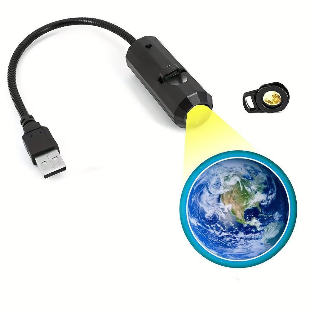 Creative Atmosphere USB Moon Projection Lamp