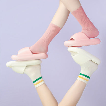 Summer Waterproof Indoor Slippers Thick Soles