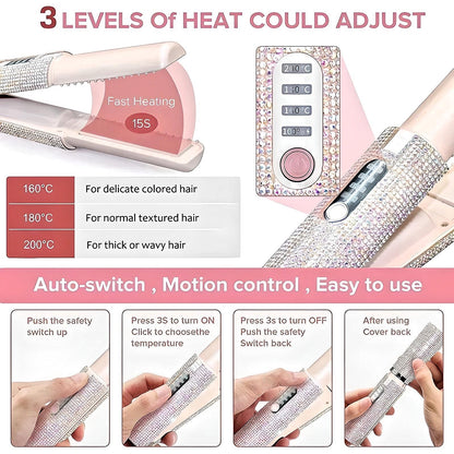 GlamSwirl Cordless Styler