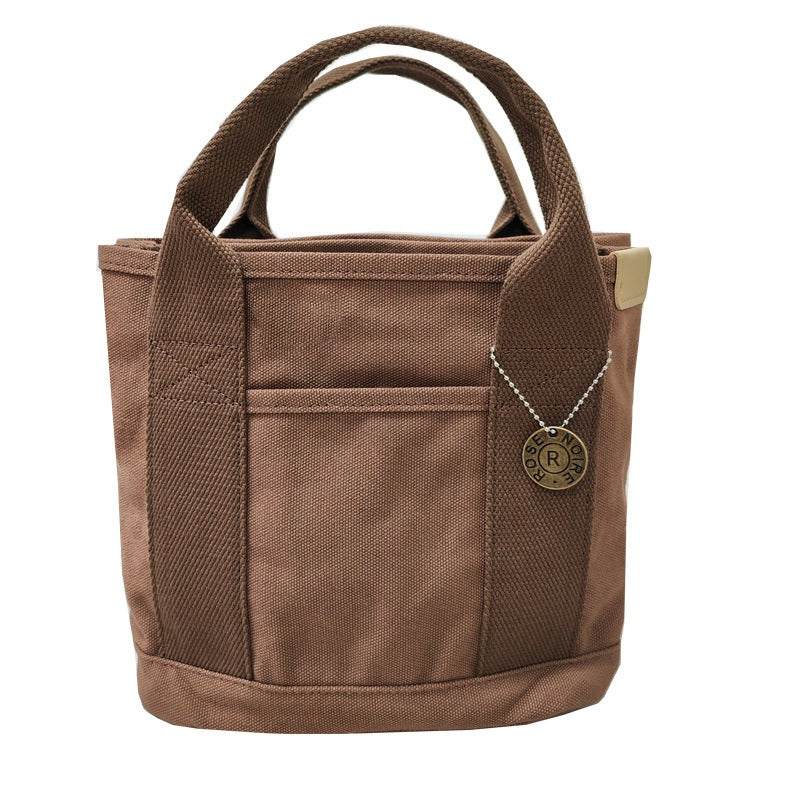 High Grade Canvas Bag Bento Bag Handbag 16A Canvas Women's Bag Handbag