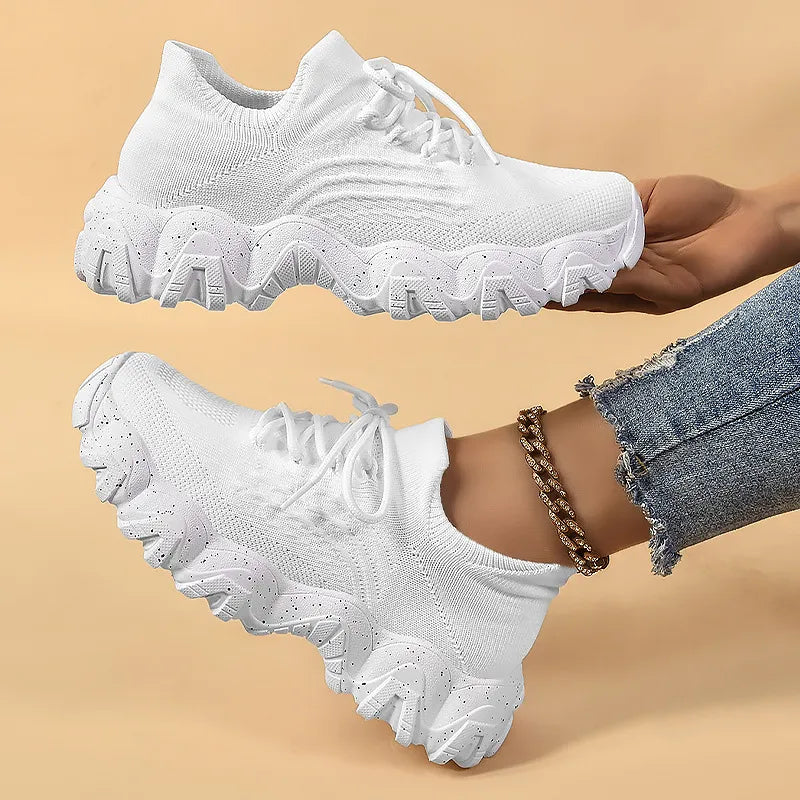 Lace Up Mesh Breathable Athletic