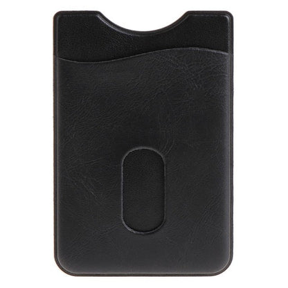 Leather Card Holder Sticker 3M Adhesives Credit ID Card Mobile Phone Back Pocket Wallet Case Stickers Bag Pouch