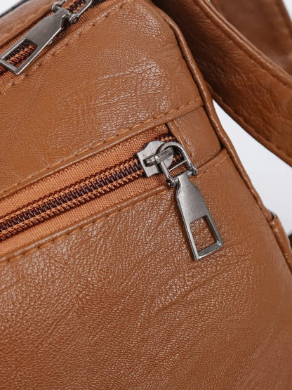 Multi-Compartment Crossbody Bag