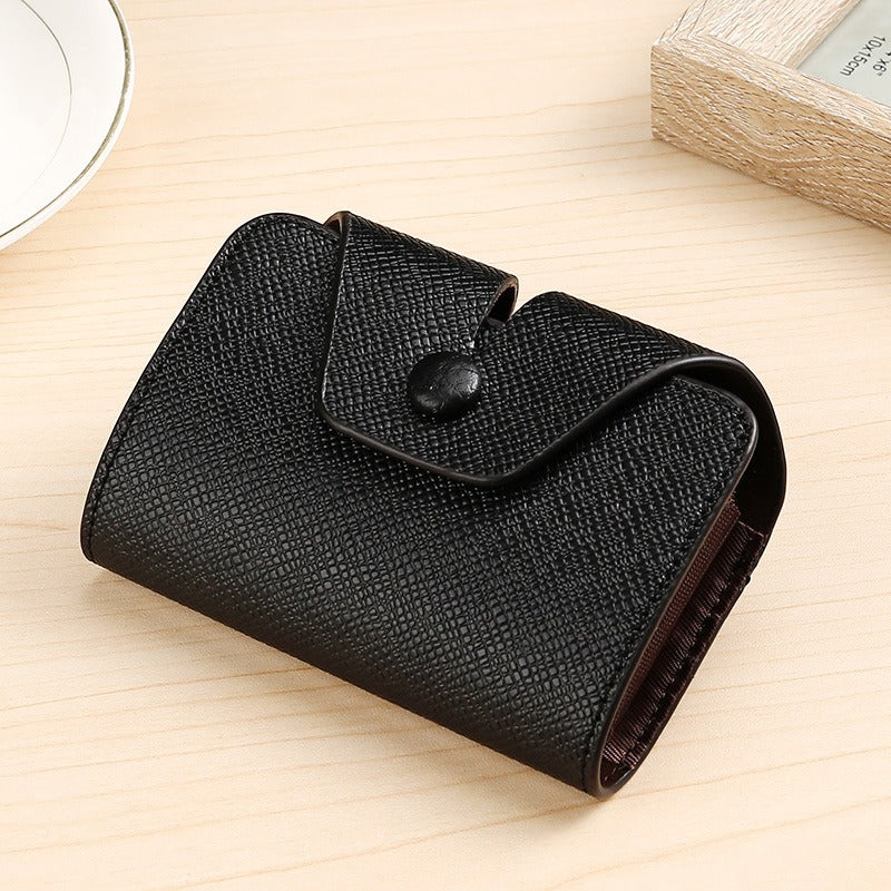 Multi functional card holder for men's and women's accordion bank card holder
