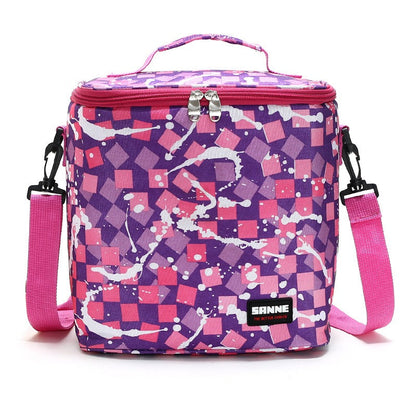 New thermal insulation bag outdoor large capacity picnic ice bag Oxford cloth portable lunch bag PVC