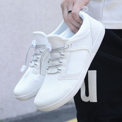 New Wide Head Breathable Wide Palm Shoes Oxford Cloth Rubber Sole Anti slip and Wear resistant Casual Shoes