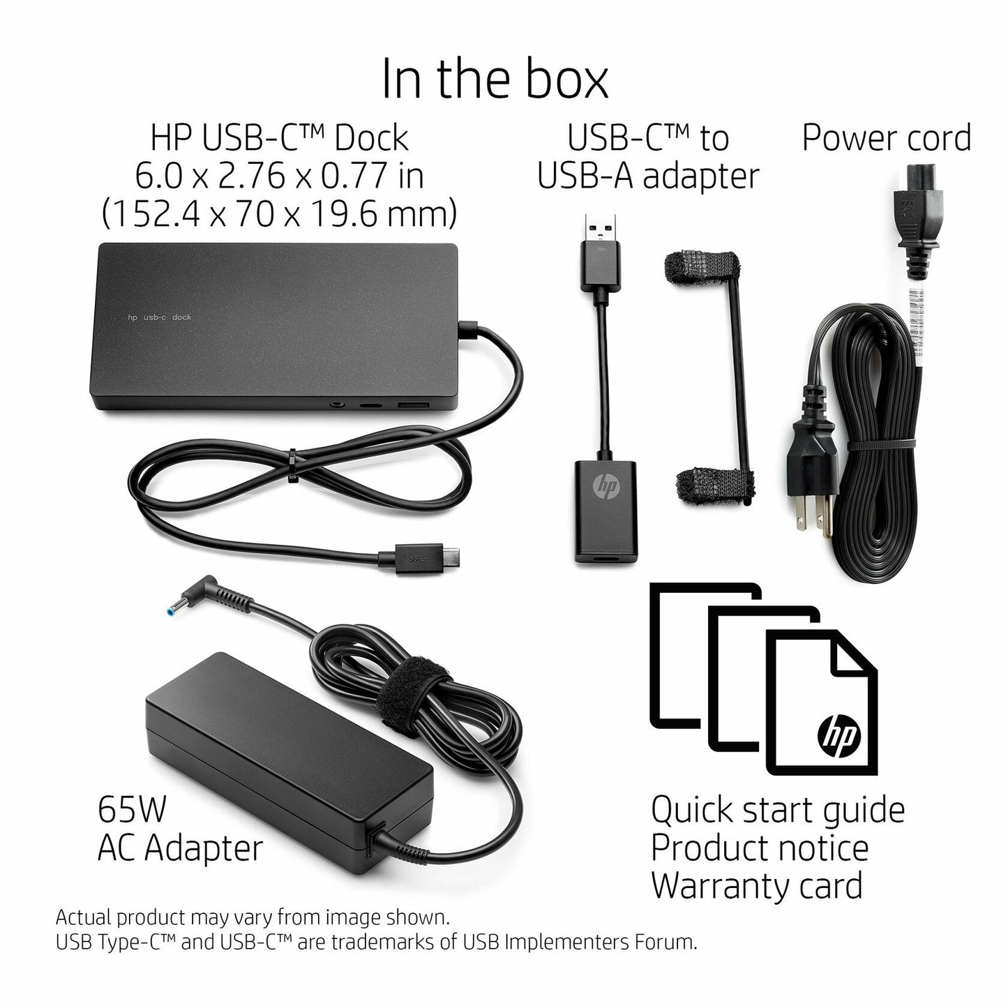[Like New] HP USB-C Dock - for Notebook/Tablet PC - USB Type C - Wired