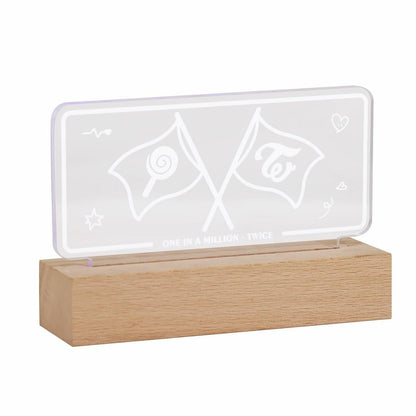 [Like New] Yanmzmin LED Night Light 7 Colors Adjustable Nightlight Lamp