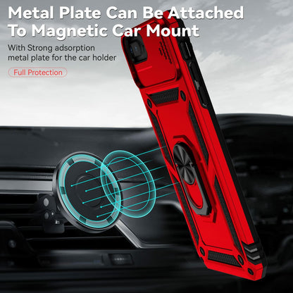 YZOK iPhone 8 Plus/7 Plus Case with HD Screen Protector Red New
