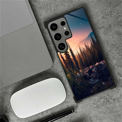 Goodsprout Compatible with Samsung Galaxy S24 Ultra Case, Mountain Dreams Tree