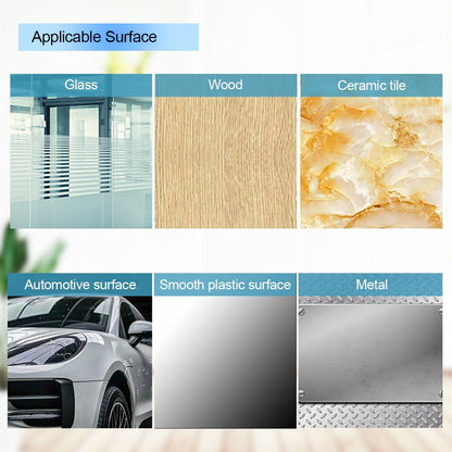 56 pcs Clear Self Adhesive Door Stoppers Set Wall Protectors 1.57x0.33"