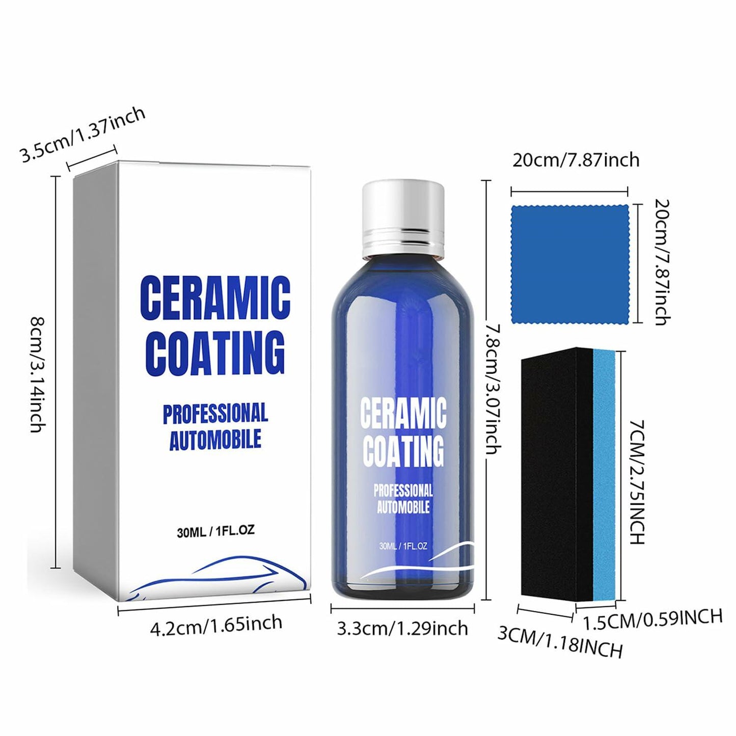 Car Plastic Restorer Trim Cleaner Foam Applicator - Safe Auto Detailing