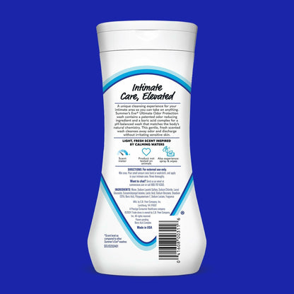 Summer's Eve Ultimate Odor Control Feminine Body Wash with Boric Acid, 15 Fl Oz