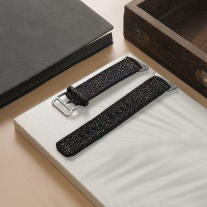 SKCC Nylon Bands for Google Pixel Watch 2 & 3 41mm Black Adjustable