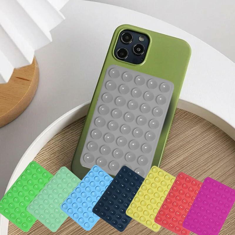 YIGO MASTER Silicone Suction Cups Gray Adhesive Durable Phone Case Holders