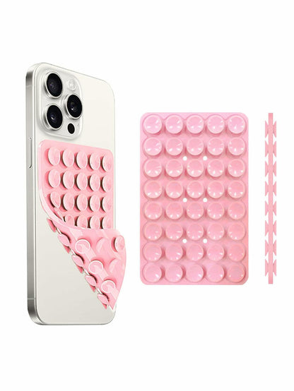 YIGO MASTER Silicone Suction Cups Gray Adhesive Durable Phone Case Holders