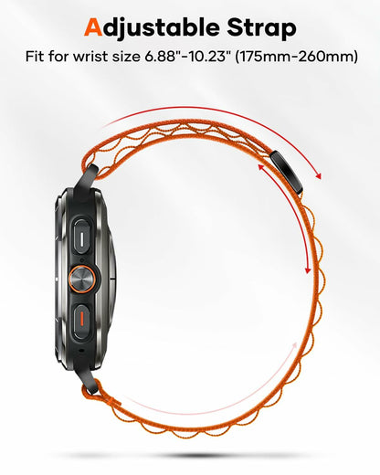 Nathlafu Galaxy Watch Ultra Bands 47mm Rugged Alpine Loop Sport Strap