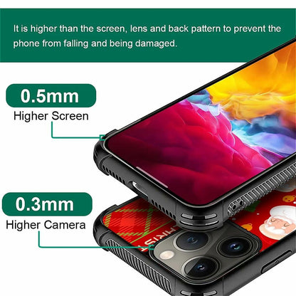 ZHEGAILIAN iPhone 15 Pro Max Case Military-Grade Shockproof Santa Claus