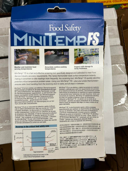 Raytek MiniTemp FS Infrared Food Thermometer Noncontact -25F to 400F