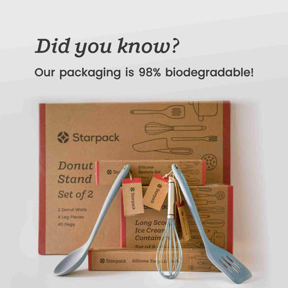 Starpack 'Get a Grip' 9" Silicone Kitchen Tongs BBQ Heat Resistant 600°F
