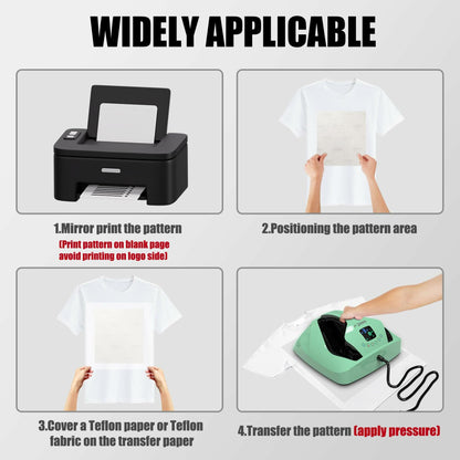 A-SUB Sublimation Paper 8.5x11in 120 Sheets 125gsm Heat Transfer Inkjet