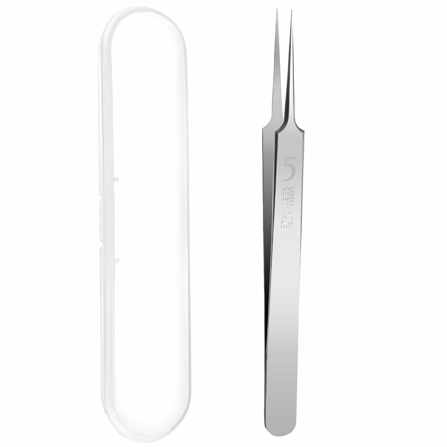Bewudy 3Pc Stainless Steel Blackhead Remover Tweezers Kit Precision Tool
