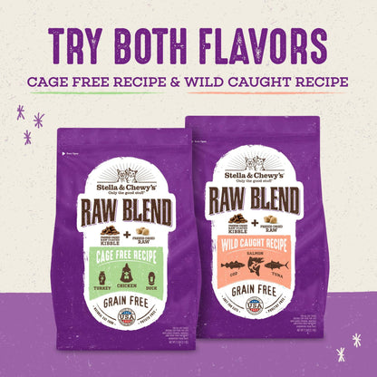 BB01/25 Stella & Chewy's Raw Blend Cat Food 2.5 lb Grain Free Protein Rich Poultry