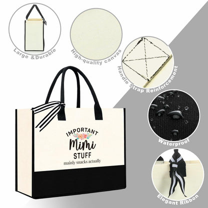 YUANHAO Mimi Gifts Tote Bag Utility Grocery Shopping Bag