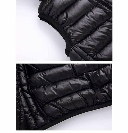 LANBAOSI Kids Winter Hooded Puffer Vest Lightweight Sleeveless Size 4T