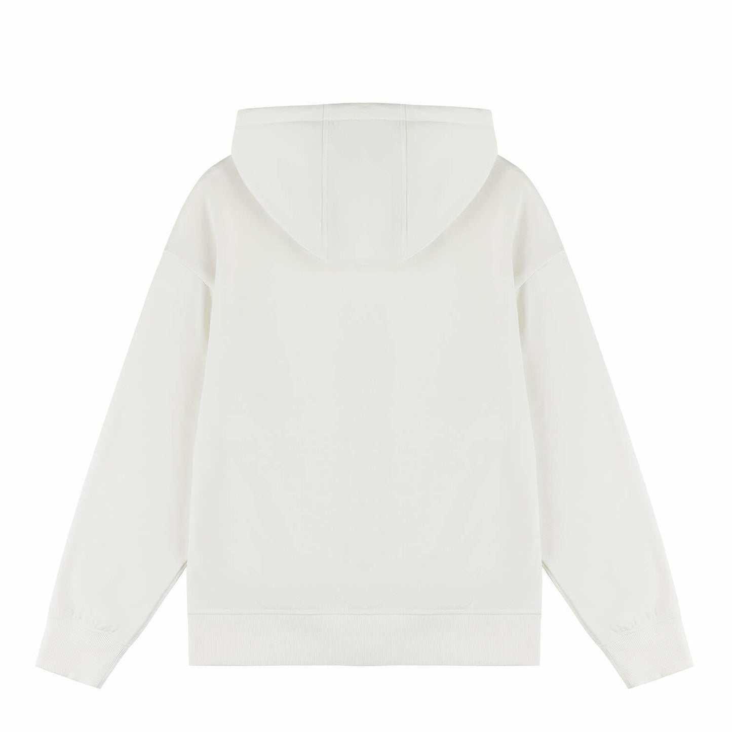 AMERICLOUD Women's Soft Brushed Fleece Zip Up Hoodie White XXL New