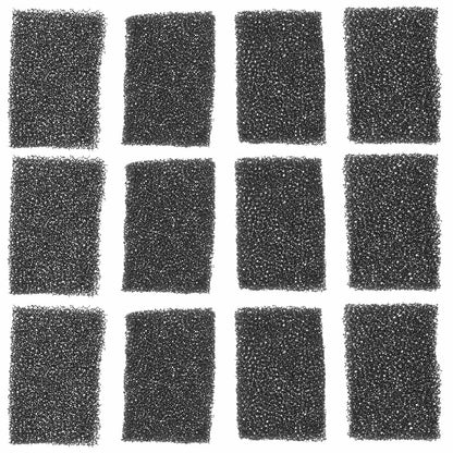 Amosfun 80pcs Halloween Makeup Sponges Scar FX Party Supplies Makeup Tool