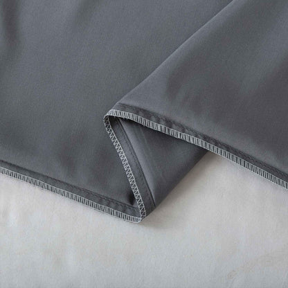 Moccabebe 2 Pc King Size Pillowcases 20x36 Grey Cooling Bamboo Rayon Soft
