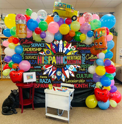 Hispanic Heritage Month Backdrop 7x5FT Classroom Photography Background
