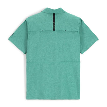 Spyder Mens Canyon Short Sleeve Shirt Verdant Green – Size Medium