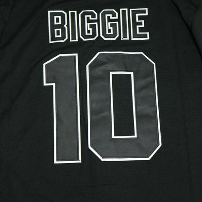 ACAIL Biggie Bad Boy Movie Baseball Jersey Stitched Black Size S
