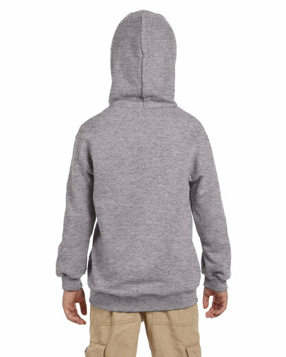 Champion Youth Pullover Hoodie Light Steel Size Small