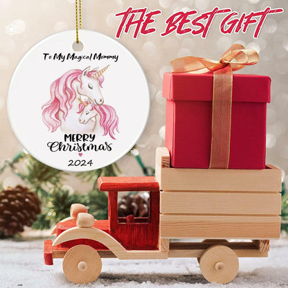 To My Magical Mommy -  Christmas Ornament Gift