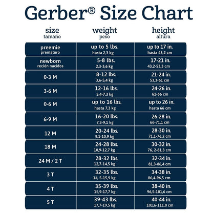Gerber Baby Wiggle-Proof Socks Sports Blue 8-Pair Size 3-6 Months