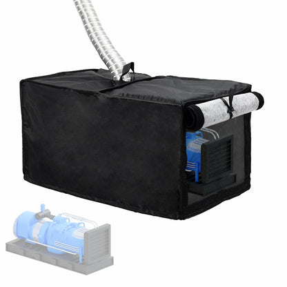 Outdoor Pool Heater Cover Waterproof Plush Lining 24x11x11in