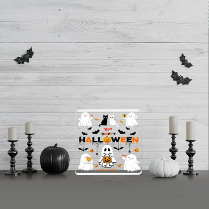 DIFFUNY Cute Halloween Ghost Table Decorations Medium Indoor Decor