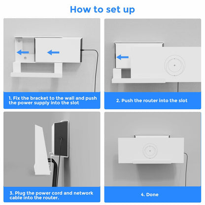 ITEFDTUTNE Star Link V3 Power Supply & Router Brackets Holder Mount