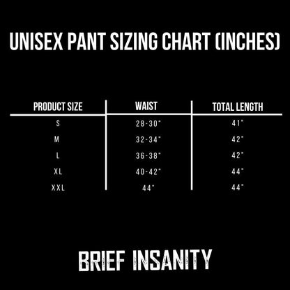 BRIEF INSANITY Women's Groovy Valentine Lounge Pajama Pants Size XL