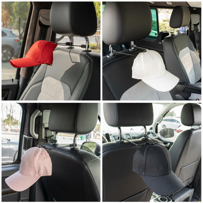 Yuoyar Car Hat Organizer Rack for Baseball Caps Truck SUV Hat Holder