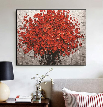 Ediximi Paint by Numbers Kit Tree of Life 12x16 Canvas Wooden Frame