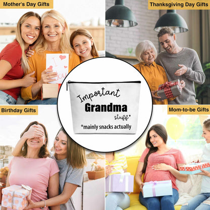 Gigi Gifts Makeup Cosmetic Bag for Grandma Women Best Gigi Ever - C08