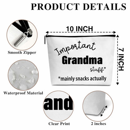 Gigi Gifts Makeup Cosmetic Bag for Grandma Women Best Gigi Ever - C08